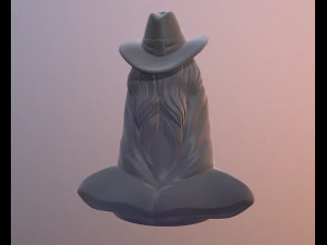 Old mage 3D print model 3D Print Model
