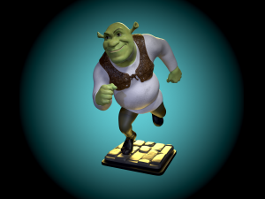 Shrek fan art 3d print model Modelo de Impressão 3D