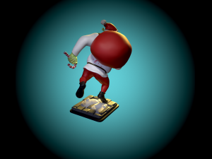 Santa Shrek 3d print model Modelo de Impressão 3D