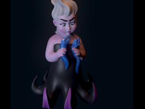 Little Ursula 3D Print Model