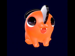 Pochita Modelo de Impressão 3D