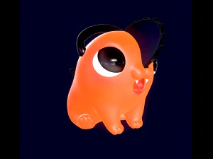 Pochita Modelo de Impressão 3D