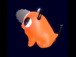 Pochita Modelo de Impressão 3D