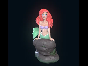 La Sirenetta Modello di stampa 3D