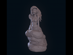 The Little Mermaid 3D-Druckmodell