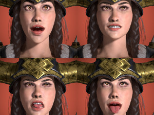 viking lady 3Dモデル