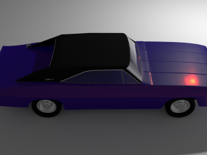 dodge charger 1968-1970 3D 모델