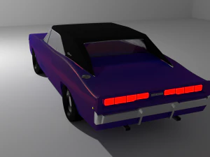 dodge charger 1968-1970 3D Model