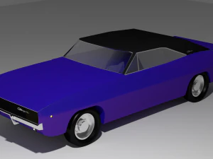 dodge charger 1968-1970 3D Model