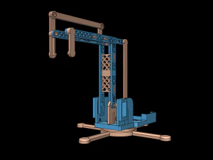 brazo rob&oacute;tico Modelo de impresión 3D