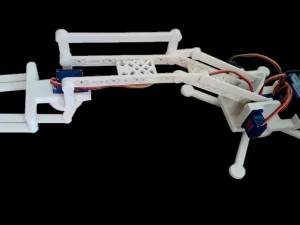 robotic arm 3D Print Model