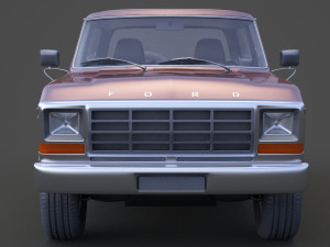 ford-bronco 1978 Modello 3D