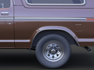 ford-bronco 1978 Modello 3D
