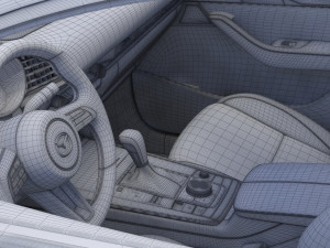 mazda cx-30 2020 hq interior Modelo 3D