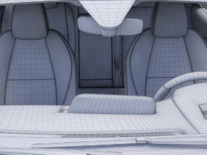 mazda cx-30 2020 hq interior Modelo 3D