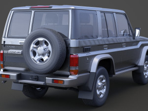 toyota land cruiser 2007 Modèle 3D