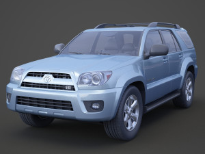 toyota 4runner 2009 3D Model