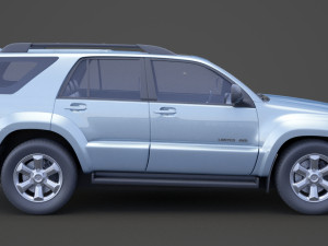 toyota 4runner 2009 Modelo 3D