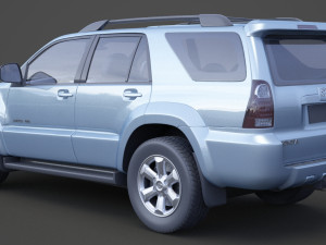 toyota 4runner 2009 Modelo 3D