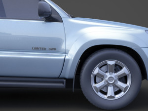 toyota 4runner 2009 Modelo 3D
