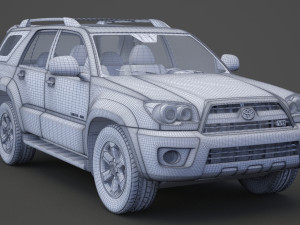 toyota 4runner 2009 Modelo 3D