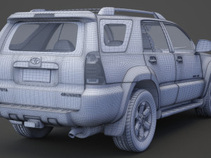 toyota 4runner 2009 Modelo 3D