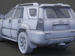 toyota 4runner 2009 Modelo 3D