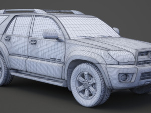 toyota 4runner 2009 Modelo 3D