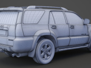 toyota 4runner 2009 Modelo 3D