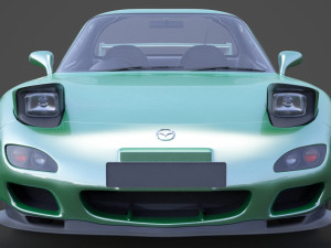 mazda rx7 1999 Modelo 3D