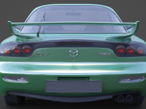 mazda rx7 1999 Modelo 3D