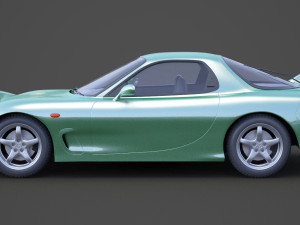 mazda rx7 1999 Modelo 3D