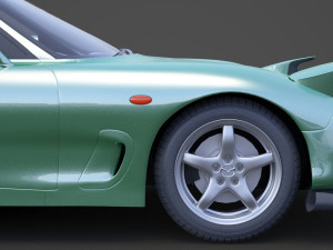 mazda rx7 1999 Modelo 3D