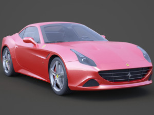 ferrari california t 2015 3D Model