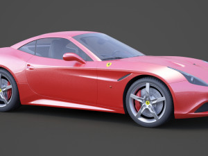 ferrari california t 2015 3D Model