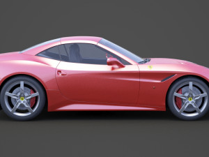 ferrari california t 2015 3D Model