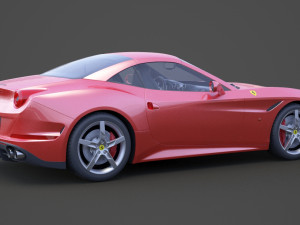 ferrari california t 2015 3D Model