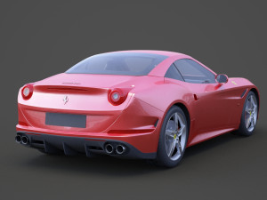 ferrari california t 2015 3D Model