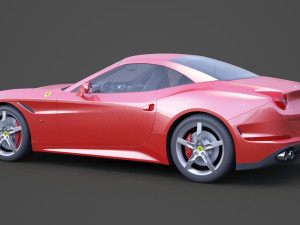 ferrari california t 2015 3D Model