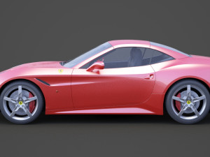ferrari california t 2015 3D Model