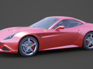 ferrari california t 2015 3D Model