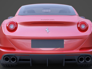 ferrari california t 2015 3D Model