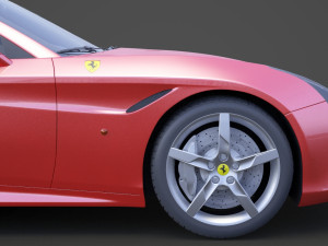 ferrari california t 2015 3D Model