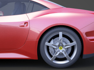ferrari california t 2015 3D Model