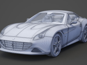 ferrari california t 2015 3D Model