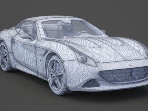 ferrari california t 2015 3D Model