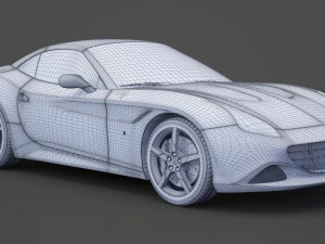 ferrari california t 2015 3D Model