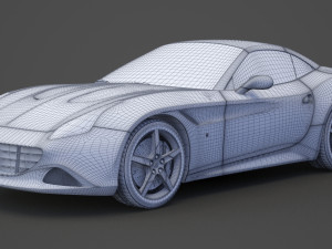ferrari california t 2015 3D Model