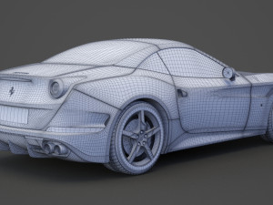 ferrari california t 2015 3D Model