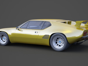de tomaso pantera 1971 3D Model